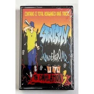 STRICTLY UNDERGROUND COMPILATION 3 - VARIOUS (1994) - HIP HOP CASSETTE - SEALED!